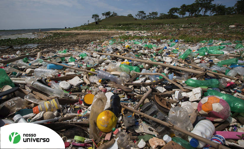 Segundo pesquisa, somente 9% do plástico produzido pela humanidade foi reciclado